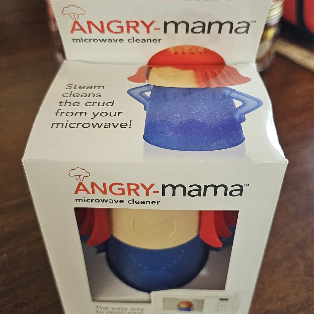 Microwave Cleaner - Blue and Red